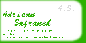 adrienn safranek business card